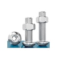 thumbnail image 5 of (2PCS) 304 Stainless Steel Plate Head Hexagonal Empty Screw Set Round M8x25mm（Hole 4.2mm)., 5 of 5
