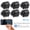 Black - 6pcs, variant on X5 Night Vision Wireless Security Camera 4/6/8-Pack - 2.4G/5GHz WiFi, 360° Rotation, HD Smart Surveillance for Home Office, Nanny & Property Monitoring, Durable Modern Design