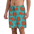 thumbnail image 2 of Fotbe Fun Octopus Trajes de Baño Estampados para Hombre, Shorts de Verano de Secado Rápido, Ropa de Playa, Bañadores-3X-Large, 2 of 6