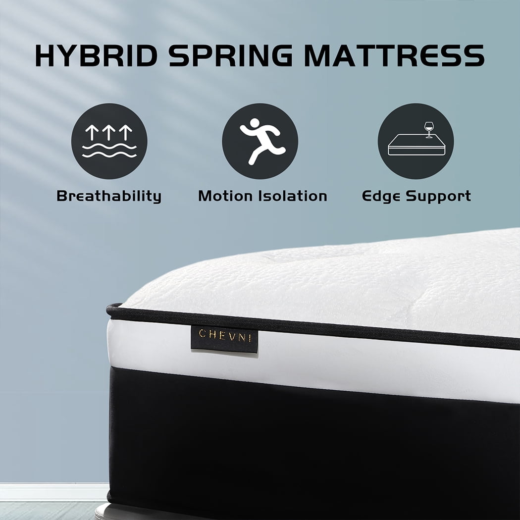 12"Gel Memory Foam Spring Mattress Twin Full Queen King Hybrid Bed In A Box，Twin