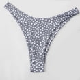 thumbnail image 4 of Cameland Ladies' Sexy Printed Split Shoulder Steel Support Bikini Two-piece Swimsuit Set, 4 of 6