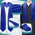 thumbnail image 5 of Endea Graduation Royal Blue Graduation Stole, 5 of 7