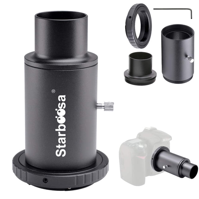 Adaptador de cámara Starboosa, adaptador T y anillo T2 T para Nikon