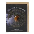 thumbnail image 1 of Something Different Out Of This World Tigers Eye Moon Greetings Card, 1 of 3