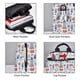 thumbnail image 5 of Striped Nautical Lighthouse Anchors Fish Octopus Backpack Casual Shoulder Daypack Lightweight Travel Backpack For Men Women, 5 of 5