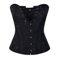 thumbnail image 2 of UPPADA Women's Bustiers and Corsets Clearance,Plus Size Corset Tops for Women Underbust Corset Belt Overbust Corset with Straps Bodice Corset Lace Up Corset Dress Vintage Crop Top, 2 of 8