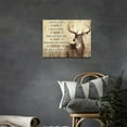 thumbnail image 2 of JANS.NO1 Farmhouse Deer Wall Art Rustic Country Wildlife Animal Elk Pictures Inspirational Wall Decor Motivational Canvas Print Painting Artwork for Bathroom Bedroom Living Room, 2 of 6
