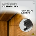 thumbnail image 5 of M-D Building Products 91891 84 in. Brown Premium Rubber PLATINUM™ Top and Sides Door Seal for Doors with Kerf/Channel, 5 of 11