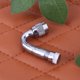 thumbnail image 2 of Adaptador 45° Extensión Vástago Válvula Neumático Metal para Motocicleta Y Automóvil (plateado), 2 of 9