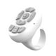 thumbnail image 2 of Control remoto inalámbrico portátil recargable con Bluetooth Blanco, 2 of 9