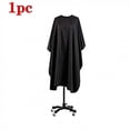 thumbnail image 3 of Black Cloth Hair Salon Nylon Shawl with Snap Closure, 3 of 9