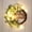 Green, variant on Orangide Wooden Flower Wreath with LED Lights Artificial Floral Door Hanging, Spring Summer Welcome Home Decor Indoor Outdoor, Battery Operated Front Door Wall Seasonal Decoration