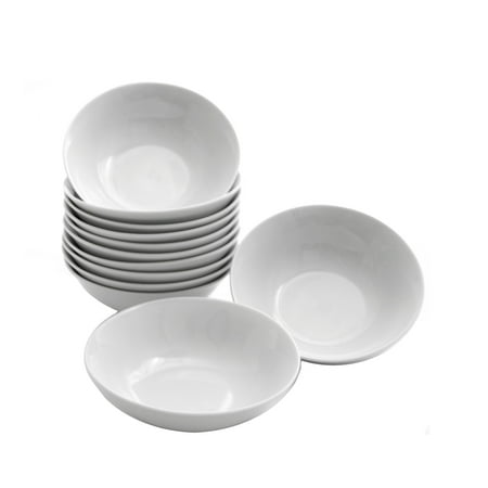 10 Single Bowl Farmhouse - 10 Strawberry Street Caterers Set Round Cereal Bowl Set of 12 - 6 in.