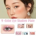 SF Hold Live Eyeshadow Palette 9 Sparkling Natural Makeup Color Boxes