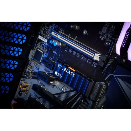WD - SN850X 1TB Internal SSD PCIe Gen 4 x4 NVMe with Heatsink for PS5 and Desktops