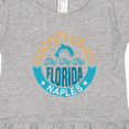 thumbnail image 4 of Inktastic Naples Florida Beach Vacation Girls Toddler Dress, 4 of 5