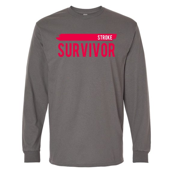 Inktastic Stroke Survivor Long Sleeve T-Shirt