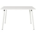 thumbnail image 3 of Modway Lode Rectangular Wood Dining Table in White, 3 of 5