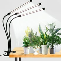 Grow Light for Indoor Plants,6000K 126LED Clip Plant Lights with Flexible Gooseneck & Timer Setting 4/8/12H,5 Dimmable Levels