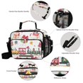 thumbnail image 3 of FORMRS Student Lunch Bag Insulated Reusable Cooler Box with Zipper Pockets, Christmas Penguin, 3 of 9