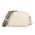 thumbnail image 1 of Bolsos Bandolera Clásico DQrwqpou Sólido PU Pequeño Bolso Mensajero Beige, 1 of 9