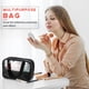 thumbnail image 4 of Bolsa de viaje para cosméticos Buryeah, translúcida, impermeable, negra, 9 unidades, 4 of 8