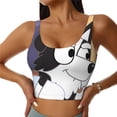 thumbnail image 2 of Lsque Bluey Printed Women'S Sports Bra, Compression, Moisture Wicking, High-Impact Sports Bra For Women,Supportive sports bra-Large, 2 of 9