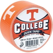 Duck Brand Duct Tape, College Logo Duck Tape, 1.88" x 10 yard, Univ. of Tennessee Volunteers