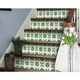 thumbnail image 4 of HomeRoots 400196 5 x 5 in. Aegean Orb Green Removable Peel & Stick Tiles, 4 of 9