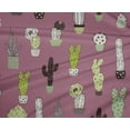 thumbnail image 5 of oneOone Polyester Spandex Light Pink Fabric Cactus Diy Clothing Quilting Fabric Print Fabric By Yard 56 Inch Wide-0I, 5 of 6