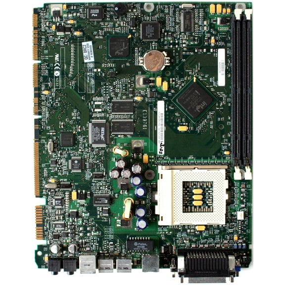 Motherboard, 4000598 intel su810, a/v/s/p/lan/2usb, nlx