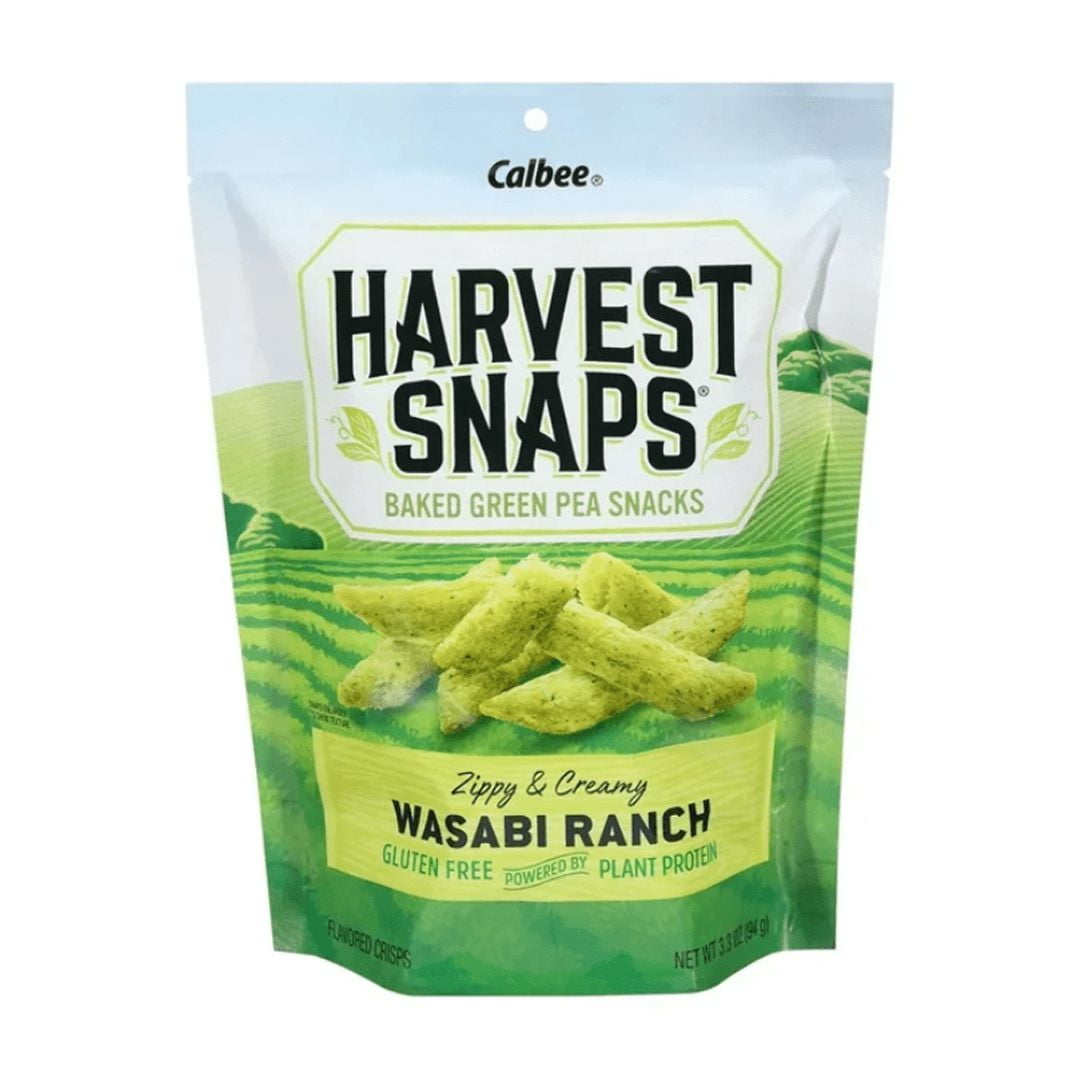 Variety Pack Harvest Snaps Veggie Chips, 4 Flavor Assortment - Zesty Ranch, Tomato Basil, Mango Chili Lime, Black Pepper - Healthy Baked Veggie Snack, Gluten-Free, High Fiber, 4 Pack
