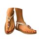 thumbnail image 3 of MKLEKYY Sandalias de Mujer Playa Sandalias de Cuero de Moda de Verano para Mujer, Transpirables, Cómodas, Sin Zapatos 339, 3 of 5
