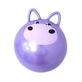 thumbnail image 4 of Pelota saltarina de dibujos animados, bonita pelota para juegos de interior y exterior, de 42 cm de diámetro violeta, 4 of 9
