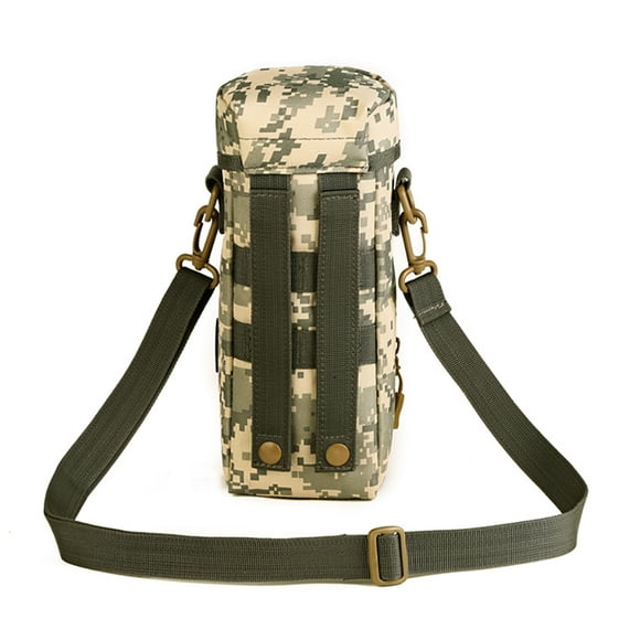 Xingzhi Water Bottle Bag Fishing Mountaineering Kettle Pouch Holder Riding Drawstring Sport Packet Wear-resistant Carrier Equipment ACU