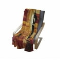 thumbnail image 4 of Vintage Boat Soft Flannel Fleece Blanket, Sunset Sailing Old Boat Horizon Dramatic Ocean Dawn Seagulls Flying, Cozy Plush for Indoor and Outdoor Use, 60" x 80", Maroon Orange Black, by Ambesonne, 4 of 6