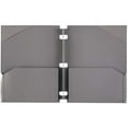 thumbnail image 2 of FIVE STAR Snap-in Plastic Folder 2 Pocket Letter Size Binder with Grey, 120 Count, 2 of 2