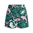 thumbnail image 4 of Summer Savings Clearance! Stamzod Mens Shorts Plus Size Fashion Print Beach Board Shorts Breathable Quick Dry Mens Bathing Suit With Drawstring, 4 of 6