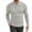 Gray, variant on Men's & Big Men's Henley Neck Long Sleeve Shirts,Vertical Rib Brushed Thermal Tops