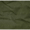 thumbnail image 4 of oneOone Organic Cotton Poplin Twill Fabric Greek Key Geometric Decor Fabric Printed BTY 42 Inches Wide, 4 of 4