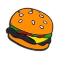thumbnail image 3 of Broches de comida de dibujos animados, insignias, insignias para ropa, broches, prendedores de solapa, chaquetas, disfraces. Hamburguesa, 3 of 9