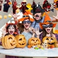 thumbnail image 4 of Decoraciones de fiesta de Halloween, pancarta de cumpleaños aterradora para decoraciones de fiesta de niños de Halloween, 2 piezas, 4 of 5