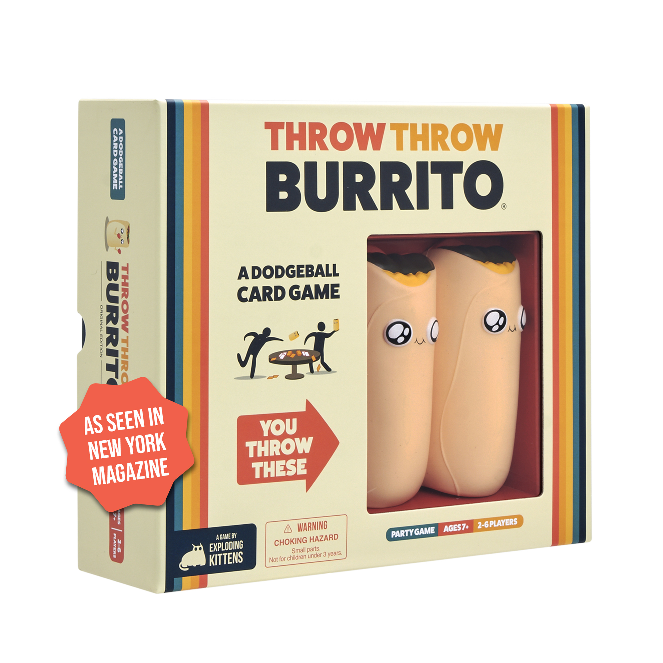 Throw Throw Burrito Dodgeball Card Game photo 2