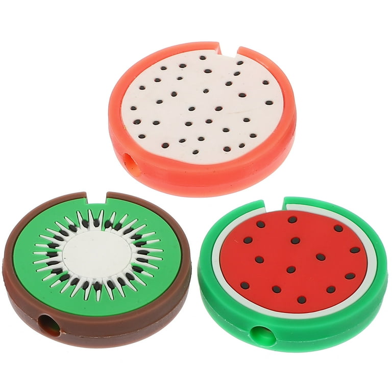 6pcs Silicone Straw Toppers Fruit Shaped Straw Toppers Cute Silicone Straw  Charms Straw Decorations 