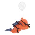 thumbnail image 1 of Decoraciones de Acuario de Buceador Únicas, Decoraciones Flotantes para Tanques de Peces, Divertidas Decoraciones de Peces Flotantes, 1 Juego Naranja, 1 of 7