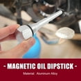 thumbnail image 4 of Car Auto Magnetic Oil Dipstick Generator Dip Stick Magnetic Oil Drain Plug Silver Tone for 3500 3400 3100 2800, 4 of 6