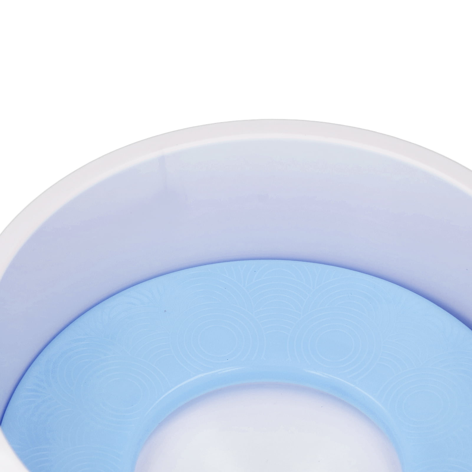 Nieyigj Premium Pet Slow Water Feeder Bowl, Splash Proof & Prevent Slip Raised Water Dispenser, Interactive Dog & Cat Slow Drinking Bowl, Light Blue (8.66 in / 22 cm)