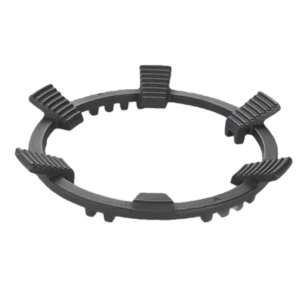 harayaa Cast Iron Wok Support Ring Pot Holder Heat Resistant Cooker Anti Slip Sturdy Wok
