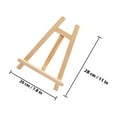 thumbnail image 2 of Minkissy 2pcs Kids Student Tabletop Easels for Painting with Triangular Wood Structure, 2 of 8