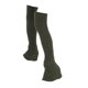 thumbnail image 1 of Calentadores de Piernas para Patinaje sobre Hielo, Calentadores de Piernas de Punto, Ligeros, Cómodos, Calcetines de Patinaje sobre Hielo Modernos, Ca verde oscuro, 1 of 8